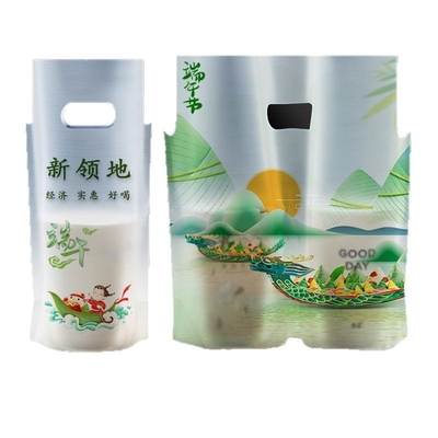 Borsa di plastica a guarnizione laterale di 3-15 cm Eco-friendly per borsa a rullo mono-PE