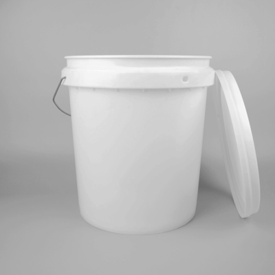 13 gallone Toy Buckets White Round Durable di plastica di litro 3,5