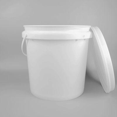 Bottile di vernice di plastica da 18 litri con coperchio e maniglia