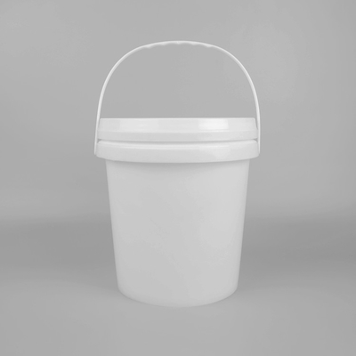 Bottile di vernice di plastica da 18 litri con coperchio e maniglia