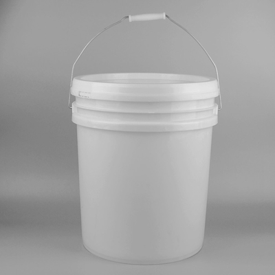 Bottile di plastica rotonda chimica con capacità di 1 litro e stampa a trasferimento di calore