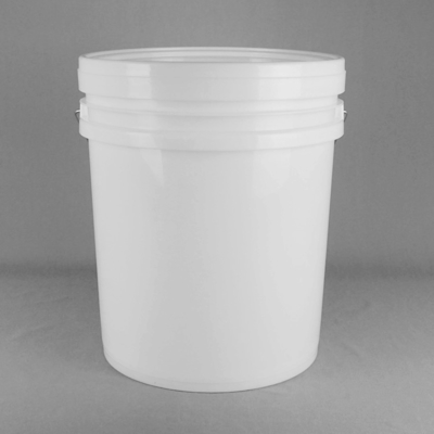 Bottile di plastica rotonda chimica con capacità di 1 litro e stampa a trasferimento di calore