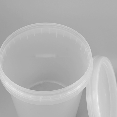 Secchio di plastica trasparente del polipropilene da 18 litri commestibile da 18 litri