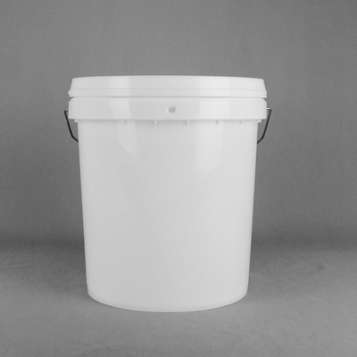 Commestibile dell'HDPE un secchio di plastica da 3 galloni con colore su ordinazione dei coperchi