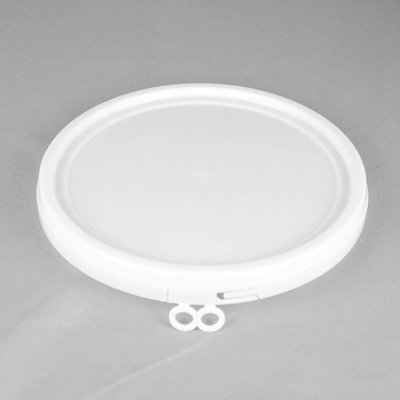 Secchio di plastica riciclabile 6L dell'alimento con il coperchio ed il portatile