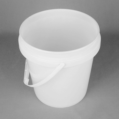 Bottile di plastica bianca per la conservazione degli alimenti in PP/HDPE