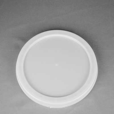 Bottile di plastica bianca per la conservazione degli alimenti in PP/HDPE