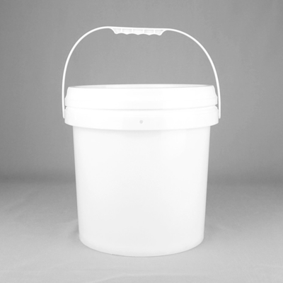 secchio di plastica portatile di 10L 25*23*27cm con il commestibile del coperchio pp