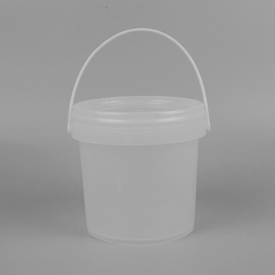 Litri di piccola dimensione di stampa dello schermo del secchio di plastica trasparente di approvazione dello SGS 2
