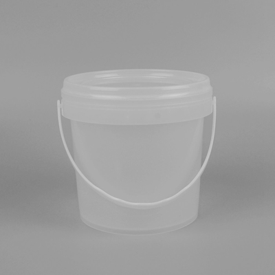 Litri di piccola dimensione di stampa dello schermo del secchio di plastica trasparente di approvazione dello SGS 2