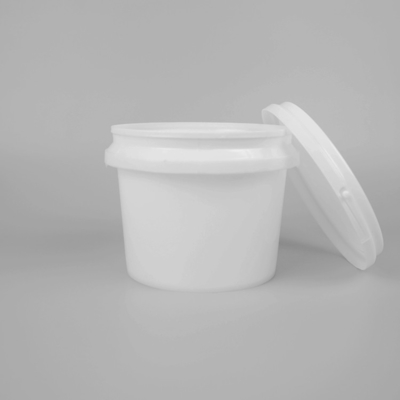 Schermo che stampa secchio di plastica rotondo 1200ml per le pitture delle spazzole dei giocattoli