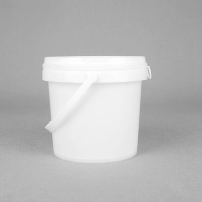 Lo SGS ha certificato i chiari contenitori di stoccaggio di plastica dell'alimento del secchio da 1 litro