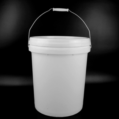 Secchio di plastica materiale 25L di agricoltura pp con il coperchio accatastabile