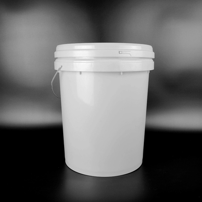 Secchi di plastica di gallone di certificazione 19L dello SGS cinque con i coperchi