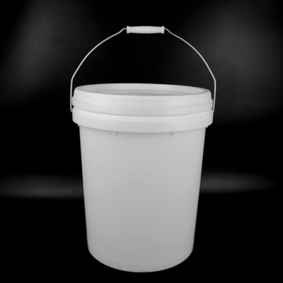 Secchi di plastica di gallone di certificazione 19L dello SGS cinque con i coperchi