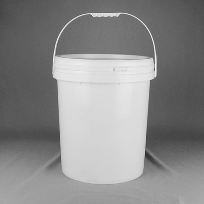 Materiale PP/HDPE secchio chimico con coperchio e stampa a trasferimento termico