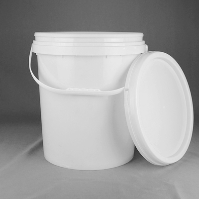 Materiale PP/HDPE secchio chimico con coperchio e stampa a trasferimento termico