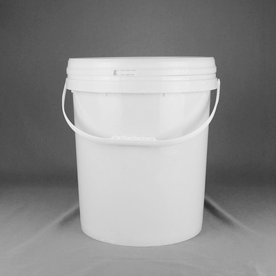 Materiale PP/HDPE secchio chimico con coperchio e stampa a trasferimento termico
