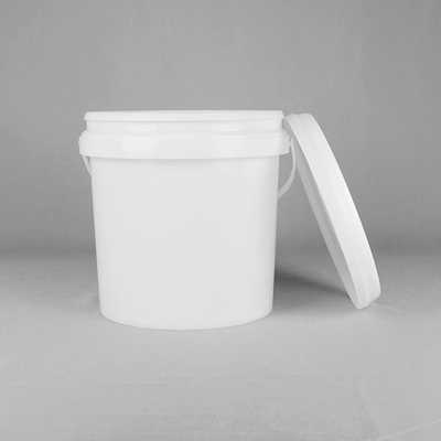 giro 8L recipienti di plastica di 2 galloni con i coperchi, due secchi di plastica di gallone