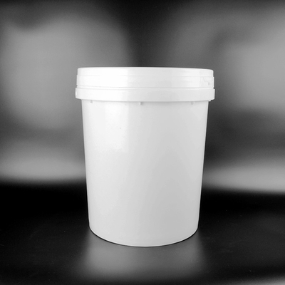 Secchio di plastica materiale 25L di agricoltura pp con il coperchio accatastabile
