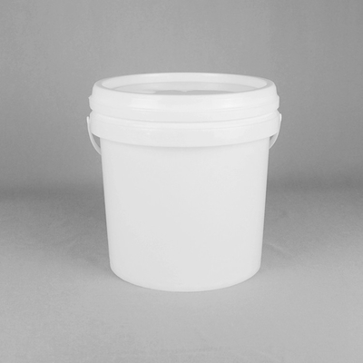 giro 8L recipienti di plastica di 2 galloni con i coperchi, due secchi di plastica di gallone