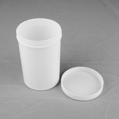 barattolo chimico di imballaggio di plastica della polvere 500ml con il coperchio