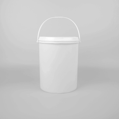 Bottile di vernice in plastica robusta con maniglia con rivestimento UV resistente