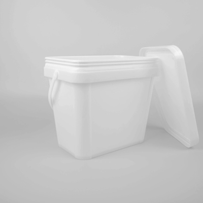 Secchio di plastica del quadrato rettangolare da 1 gallone 3.5L per i prodotti chimici