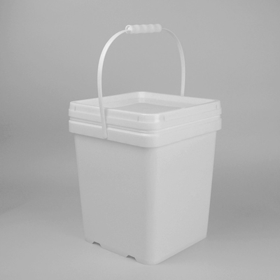 Bottile di vernice in plastica da 2 kg con becco per versamento e design impermeabile