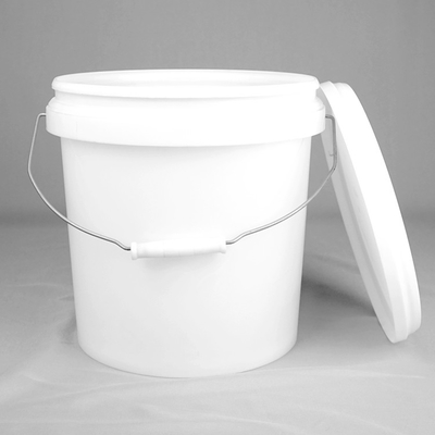 25cm DIA Transparent Plastic Bucket un chiaro secchio da 10 litri per alimento