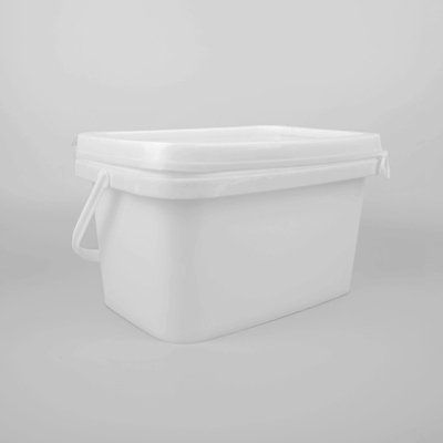 uso di plastica della casa di progettazione del secchio IML del quadrato di stoccaggio dell'alimento 5L