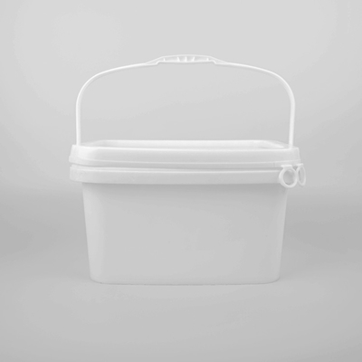 chiaro secchio di plastica quadrato del commestibile di 25*17*15.8cm con approvazione dello SGS