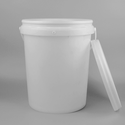 Cassaforte dell'alimento i secchi di plastica da 5 galloni 20 litri con il coperchio e la maniglia