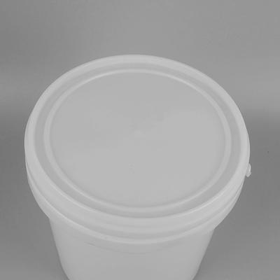 Secchio di plastica su misura 5L/Litre pp Pail White Round Plastic Barrel della pittura