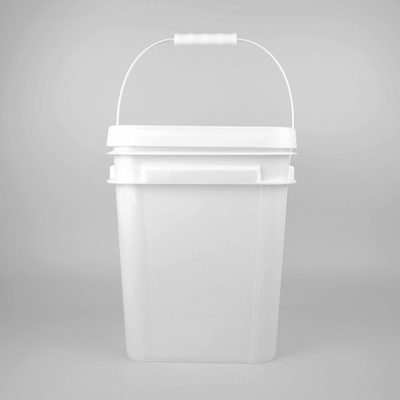 Bottile di plastica quadrata resistente alle sostanze chimiche con IML/trasferimento termico/schermatografia