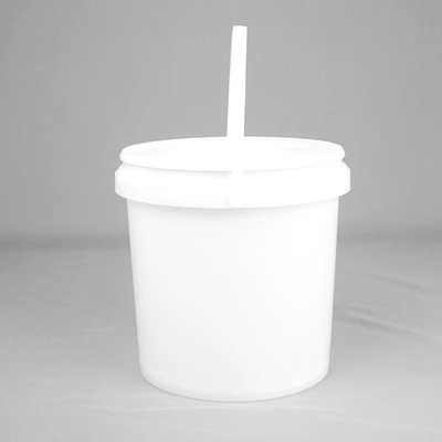 Secchio di plastica su misura 5L/Litre pp Pail White Round Plastic Barrel della pittura