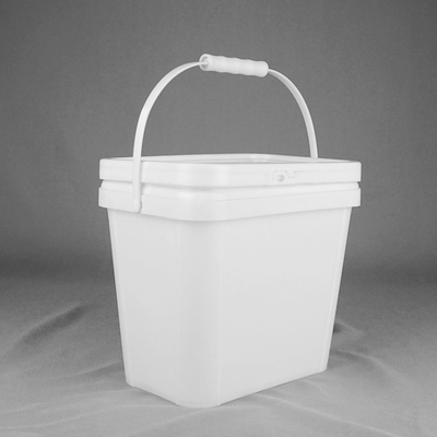 Sacchetto di tessuto PE sacchetto di imballaggio quadrato secchio di plastica con giocattoli