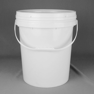 Barilotto di plastica rotondo bianco dell'HDPE termico di trasferimento per colore dell'idropittura