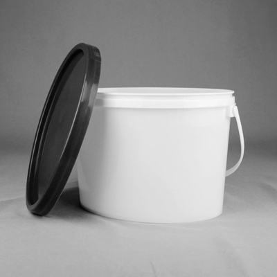 lo speciale 5kg ha modellato il secchio di plastica della pittura con il coperchio e la maniglia