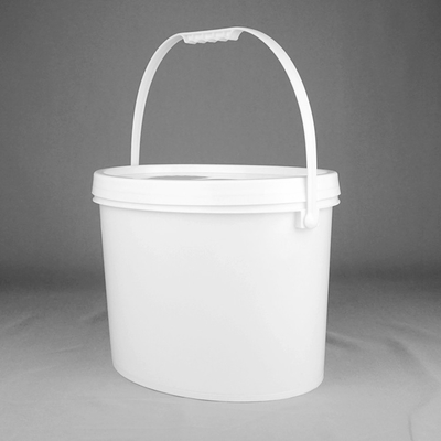 Commestibile ovale di forma pp 10L Pail Excellent Seal Ability di plastica