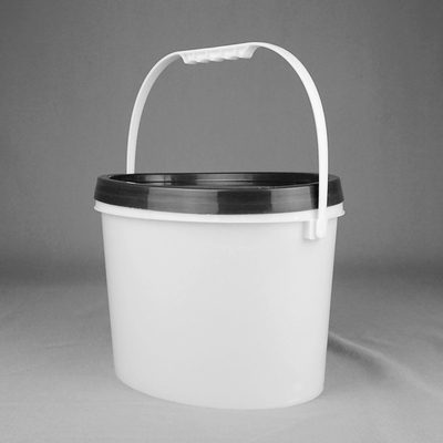 lo speciale 5kg ha modellato il secchio di plastica della pittura con il coperchio e la maniglia