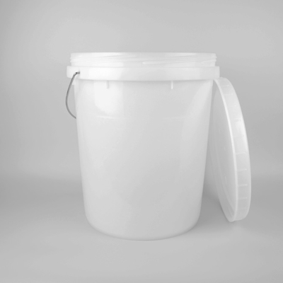 Secchio 30L di imballaggio di plastica dell'idropittura con il coperchio e la maniglia