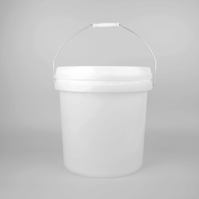 Secchi di plastica vuoti della pittura di servizio dell'OEM secchio della pittura da 15 litri con il coperchio e la maniglia
