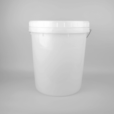 Secchio di plastica trasparente del commestibile piccolo pp con la maniglia ed il coperchio