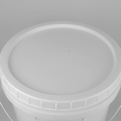 Secchio di plastica trasparente del commestibile piccolo pp con la maniglia ed il coperchio