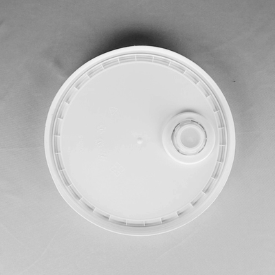 18L secchio di plastica ad alta temperatura della pittura del secchio di plastica da 4,8 galloni chiaro 5 galloni
