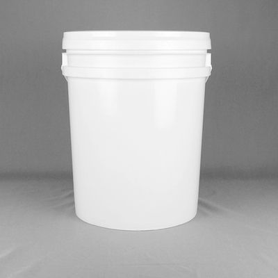 Secchio rotondo bianco di plastica 20L della pittura