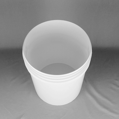 Secchio rotondo bianco di plastica 20L della pittura