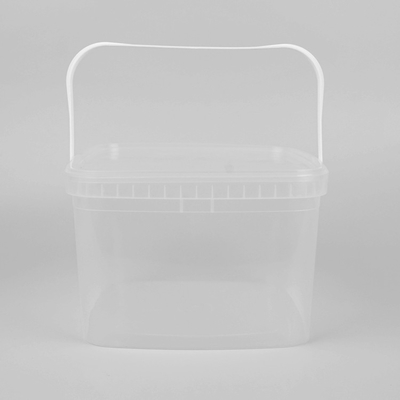 chiari secchielli del ghiaccio di plastica di 20cm