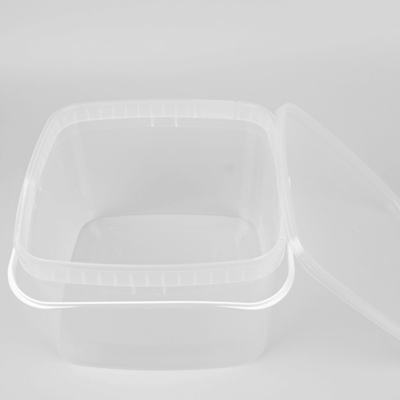 chiari secchielli del ghiaccio di plastica di 20cm